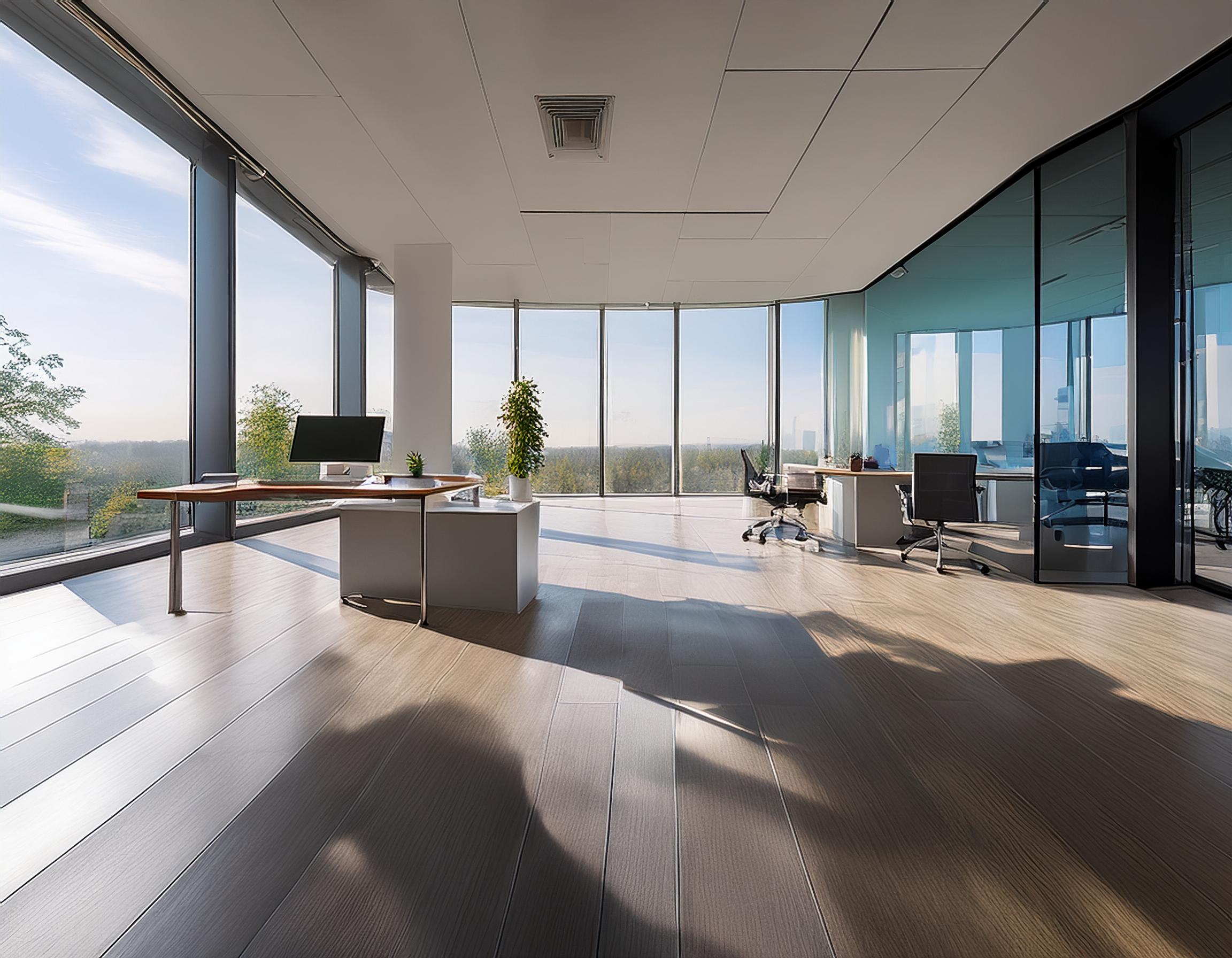 Moderne Steuerberater-Arbeitsumgebung mit freundlichem Team in Aktion